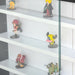 Five-Tier Wall-Mountable Glass Display Cabinet with Sliding Doors - Samanta Factory