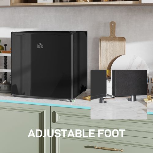 Compact HOMCOM 46L Countertop Mini Fridge with Chiller - Perfect for Any Space! - Samanta Factory