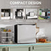 HOMCOM 46L Mini Countertop Fridge with Chiller - Perfect for Small Spaces! - Samanta Factory