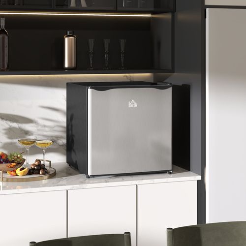 HOMCOM 46L Mini Countertop Fridge with Chiller - Perfect for Small Spaces! - Samanta Factory