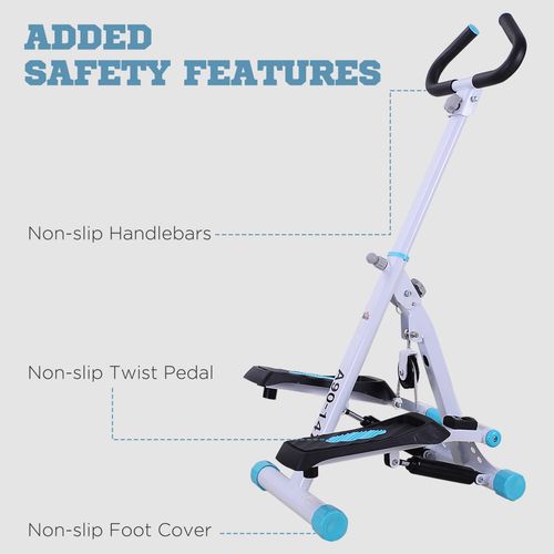 Foldable Stepper Machine – Heavy-Duty Steel Frame & Non-Slip Pedals - Samanta Factory