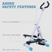 Foldable Stepper Machine – Heavy-Duty Steel Frame & Non-Slip Pedals - Samanta Factory