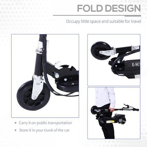 Electric Scooter for Kids – Dual Battery & Foldable with Adjustable Seat - Samanta Factory