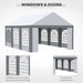 6 x 4m Party Canopy – Spacious Shelter for Up to 24 Guests - Samanta Factory