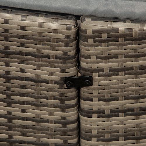 Outdoor Rattan Daybed Set – Convertible Design with Retractable Canopy - Samanta Factory