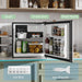 HOMCOM 46L Mini Countertop Fridge with Chiller - Perfect for Small Spaces! - Samanta Factory