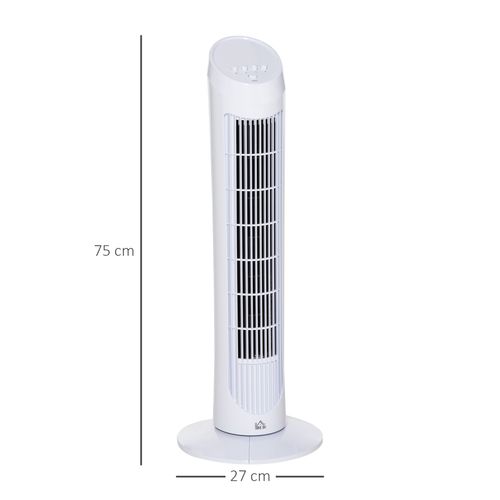 Tower Fan – Slim Design with 3-Speed Cooling & Oscillation - Samanta Factory