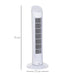 Tower Fan – Slim Design with 3-Speed Cooling & Oscillation - Samanta Factory
