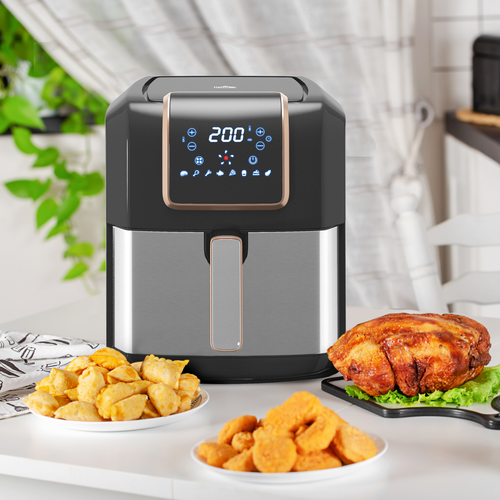6.5L Digital Air Fryer – 8 Preset Modes with Adjustable Temperature & Non-Stick Basket