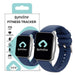 Smart fitness watch with heart rate, SpO2, temperature sensor and waterproof design

