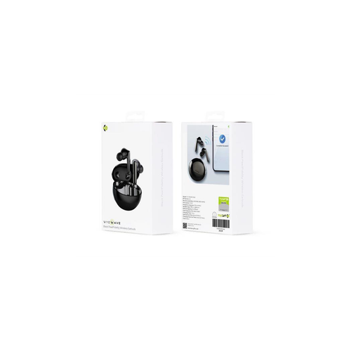 Wireless Bluetooth 5.3 Earbuds – 10mm Drivers, 20H Battery, Deep Bass Sound (Black)
