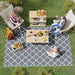 Outdoor Reversible Rug – Waterproof & UV-Resistant for Garden, Patio & Camping - Samanta Factory