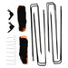Football Goal Folding Outdoor with All Weather Net Kids Adults 6'x3' HOMCOM - Samanta Factory