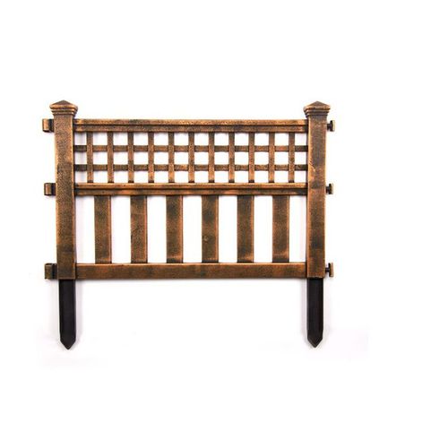 Garden Border Fence Panels – Weatherproof Polyurethane with Easy Slot Design