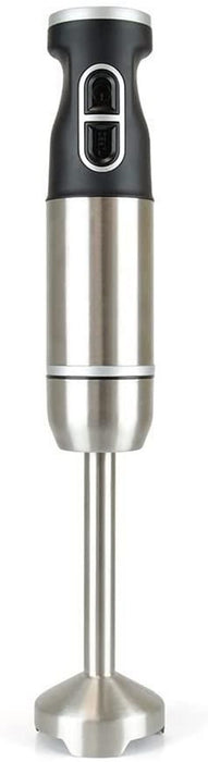 15-speed stainless steel hand blender with turbo function and detachable shaft

