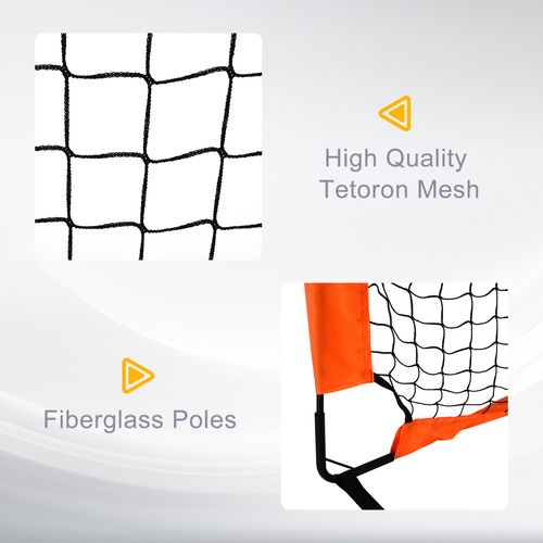 Football Goal Folding Outdoor with All Weather Net Kids Adults 6'x3' HOMCOM - Samanta Factory
