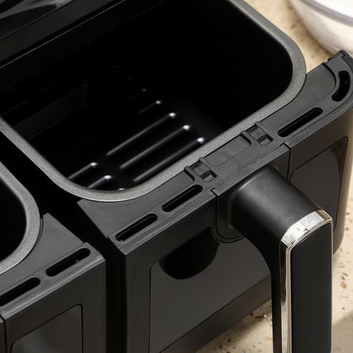 Dual Air Fryer – Independent 4L Baskets with 8 Presets & Healthy Low-Oil Cooking - Samanta Factory