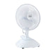 6-inch portable fan with clip and base mount for desktop or bed use