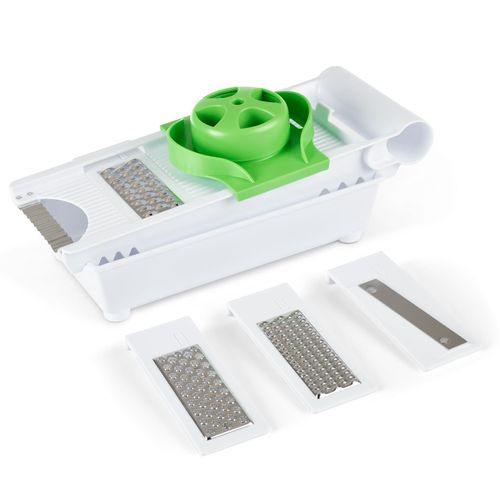 Vinsani 6-in-1 Compact Grater Set with Stainless Steel Blades