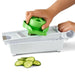 6-in-1 Compact Grater Set with Interchangeable Stainless Steel Blades
