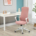 Vinsetto High-Back Home Office Chair Height Adjustable Elastic Desk Chair Pink - Samanta Factory